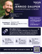 Sample Focus Mortgage LO one-pager