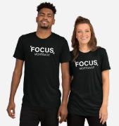 Sample Focus Mortgage branded t-shirt
